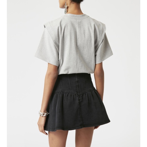 ISABEL MARANT DIMENIA DENIM SKIRT - Picture 5 of 7